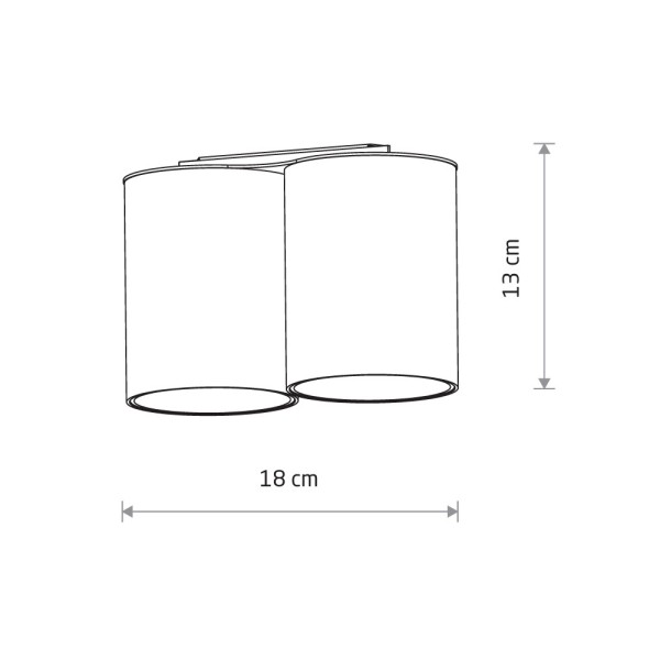 Точечный светильник Nowodvorski 38088 Eye Tone II GU10 2x10W IP20 белый - фото №4