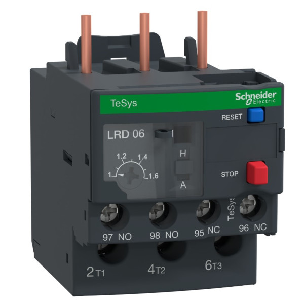 Тепловое реле Schneider Electric LRD06 1-1,6A