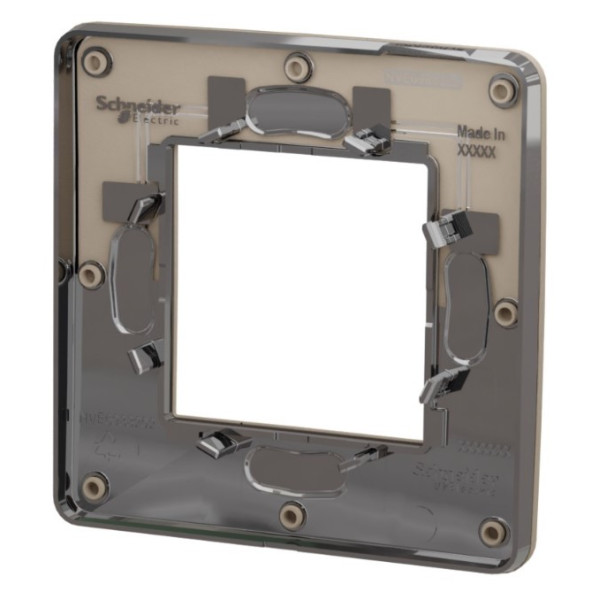 Однопостова рамка Schneider Electric NU280228 (пісочний/антрацит) - фото №4