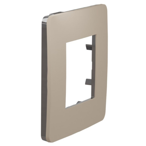 Однопостова рамка Schneider Electric NU280228 (пісочний/антрацит) - фото №5