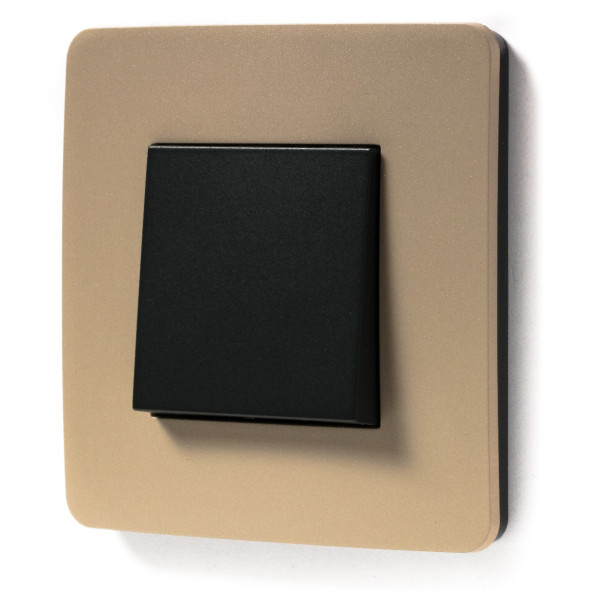 Однопостова рамка Schneider Electric NU280228 (пісочний/антрацит) - фото №7