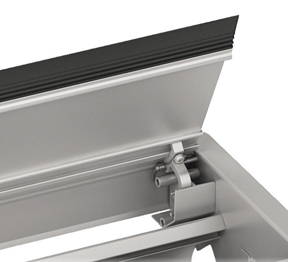 Лючок с розеточным блоком Schneider Electric ISM20410 на 5 постов 45х45 - фото №2