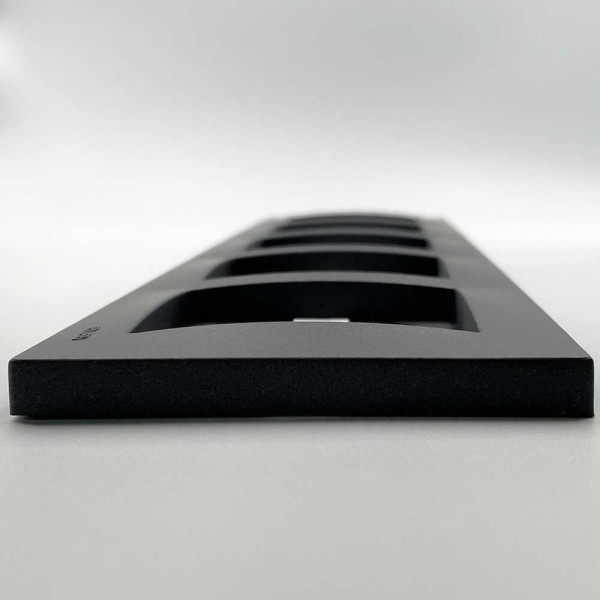 Рамка EL-BI VEGA антрацит матовий 5-на ( 510-016700-250 ) - фото №1