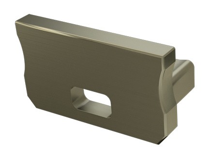 Заглушка Lumines для типа A HIGH с отверстием чёрный - фото №1