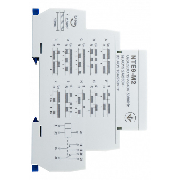 Реле часу асиметричного циклу Аско-Укрем NTE9-S1 1×SPDT (A0010240007) - фото №3