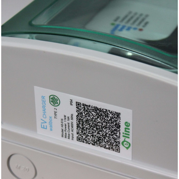 Зарядна станція для електромобілів E-line 11кВт 16A 3-фазы Type 2 Phoenix Contact (H2-316) - фото №3