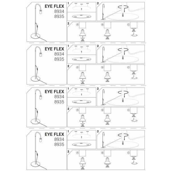 Крепления Nowodvorski 8394 Cameleon Mounting B Wh - фото №2