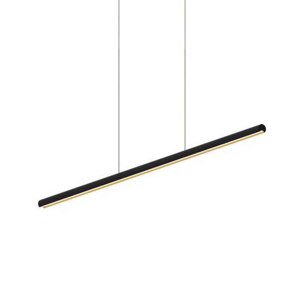 Підвісний світильник, люстра Kloodi KD-PENTA3630 1200 30W CCT BK LED 3000K/4000K/6000K 2400Lm IP20 чорний - фото №3