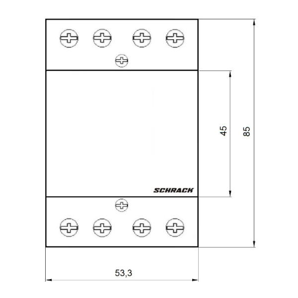 Контактор 40А 2НО+2НЗ 230В AC Schrack - фото №2