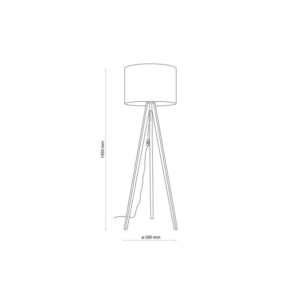 Торшер Tk Lighting 16021 Grand E27 1x15W IP20 - фото №2