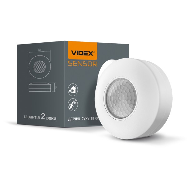 Инфракрасный датчик движения Videx 1200Вт 220В (VL-SPC12W) - фото №2