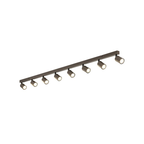 Светильник поворотный, спот TK Lighting 6184 Top GU10 8x10W IP20 коричневый - фото №3