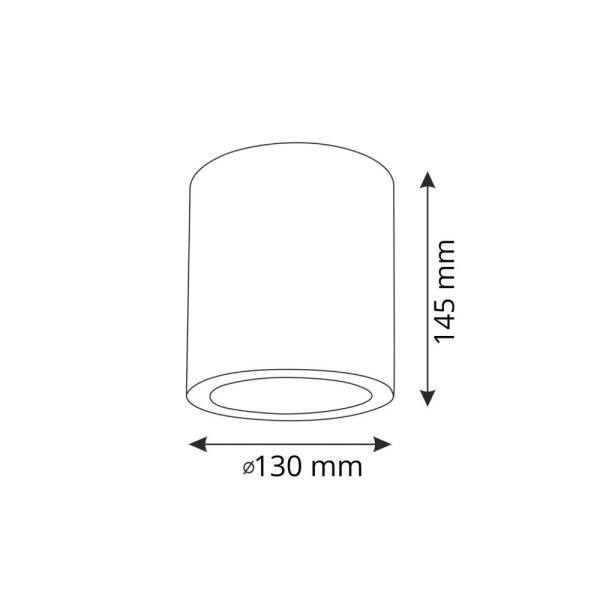 Точечный светильник Goldlux 307187 Jupiter E27 1x20W IP20 WH - фото №3