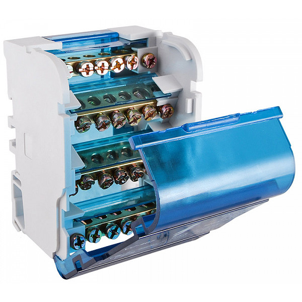 Нульова шина Аско-Укрем VC-407 в корпусі 4x7 отворів (A0150120020) - фото №2