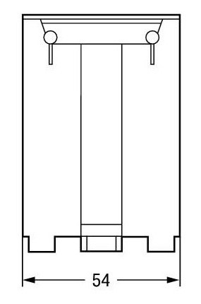 Выдвижная секция потайного хранения Wago 709-591 на DIN рейку в модульный щиток - фото №5