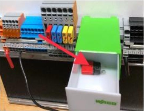 Выдвижная секция потайного хранения Wago 709-591 на DIN рейку в модульный щиток - фото №6