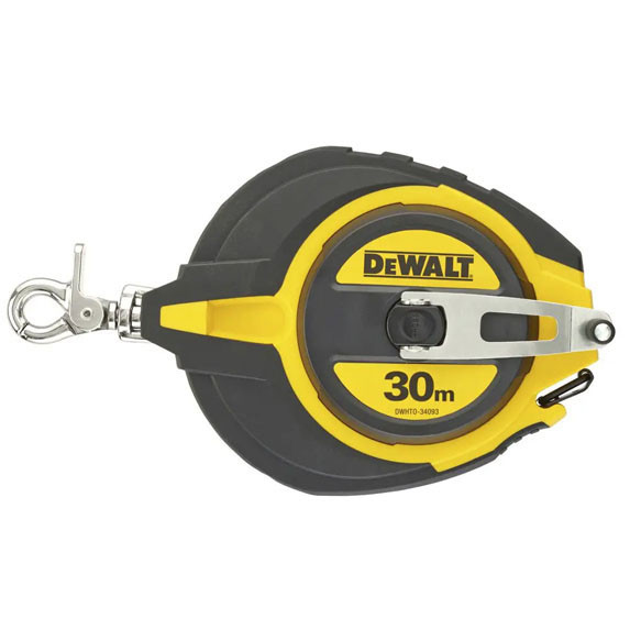 Вимірювальна рулетка DeWALT DWHT0-34093 Steel 30мх10мм прогумований литий корпус - фото №2
