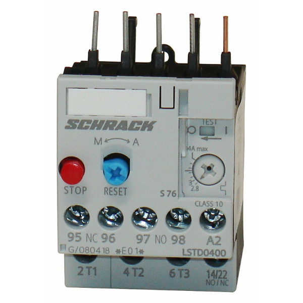 Тепловое реле Schrack LSTD0400 2,8-4А размер 00