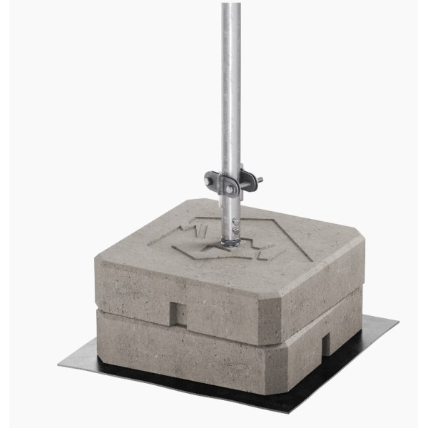 Блискавкоприймач Leo Lightman 4м Al з бетонною основою (407406) - фото №1