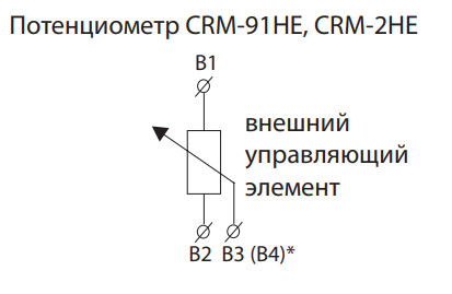 Реле часу із двома зовнішніми потенціометрами Elko-Ep CRM-2HE/UNI AC/DC 12-240В - фото №4
