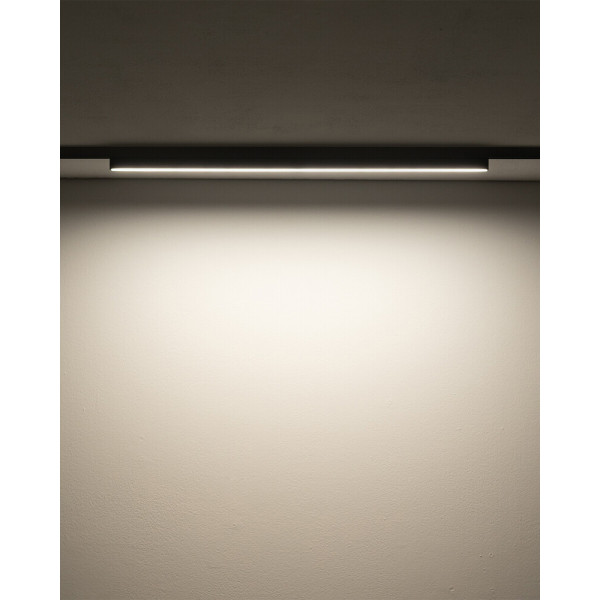 Магнитный трековый светильник Nowodvorski 11721 NANO-LVM Line Out LED 1x20W 3000K 610Lm IP20 черный - фото №1