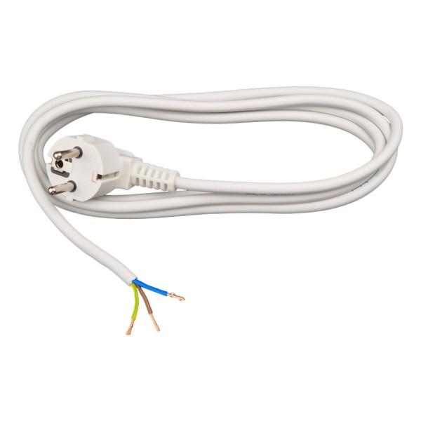 Провод сетевой с вилкой PIN 1,5м 3х1 с заземлением ( 800011 )