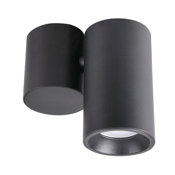 Светильник поворотный, спот Goldlux 315403 Hobro GU10 1x10W IP20 Черный