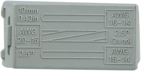 Клеммник для светильников CMK-112 Аско-Укрем серый (A0130010087) - фото №3