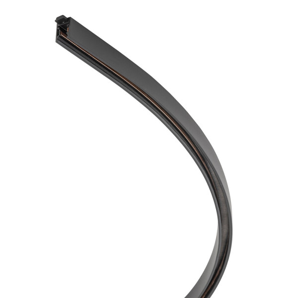 Магнитный шинопровод накладной Nowodvorski 11737 NANO-LVM Curve Track R400 IP20 черный