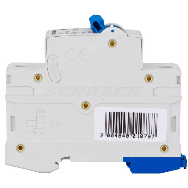 Автоматичний вимикач Schrack AM618102 6кА 2А 1P х-ка B - фото №2