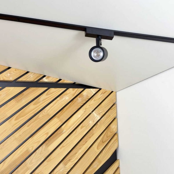 Магнітний трековий світильник UST-S 8W 4000K 48V IP20 чорний Violux ( 320110 ) - фото №2