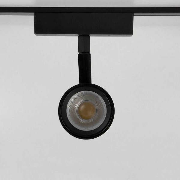 Магнітний трековий світильник UST-S 8W 4000K 48V IP20 чорний Violux ( 320110 ) - фото №6