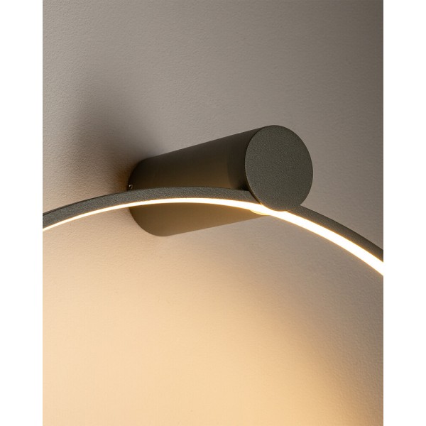 Люстра Nowodvorski 11402 Circolo LED M 1x21W 3000K 660Lm IP20 оливкова - фото №3