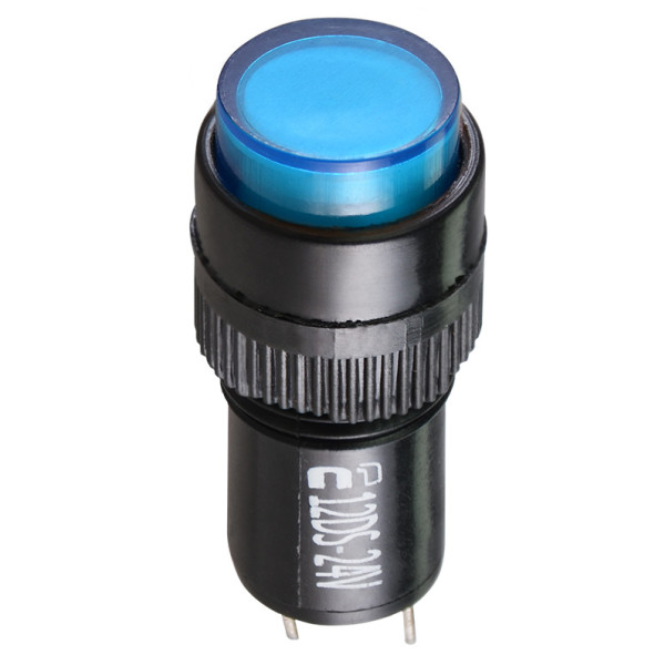 Сигнальна арматура Аско-Укрем AD22E-12DS 24В AC/DC синя (A0140030185) - фото №1