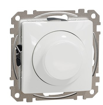 Поворотний світлорегулятор Schneider Electric Sedna Design & Elements RC 3-370 Вт білий SDD111501