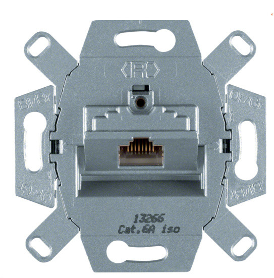 Розетка UAE 8-полюсная, экранированная, кат.6а (механизм) Berker