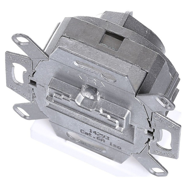 Розетка UAE 8-полюсная, экранированная, кат.6а (механизм) Berker - фото №5