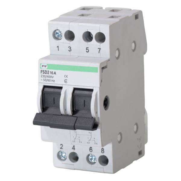 Переключатель нагрузки Promfactor FSD2 2P 16A 1-0-2 (FSD22016)