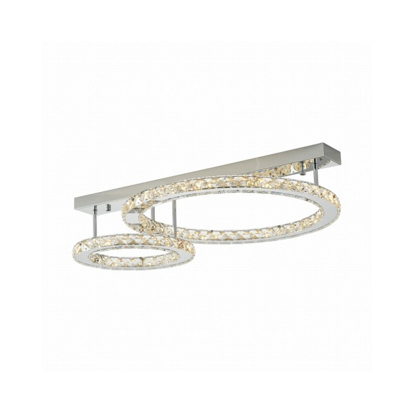 Люстра Zuma Line MX3713-2-3CT Girona Led 1x36W 3000K 4200Lm IP20 - фото №1