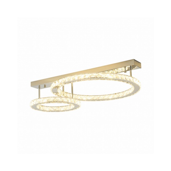 Люстра Zuma Line MX3713-2-3CT Girona Led 1x36W 3000K 4200Lm IP20 - фото №3