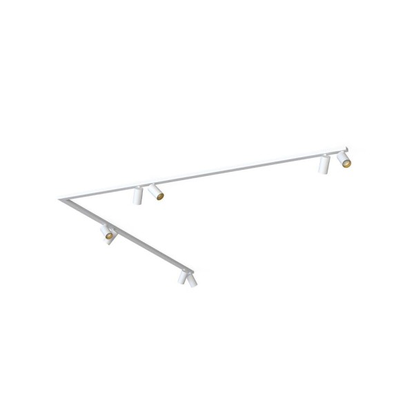 Светильник поворотный, спот Nowodvorski 7697 Mono Corner GU10 8x10W IP20 белый