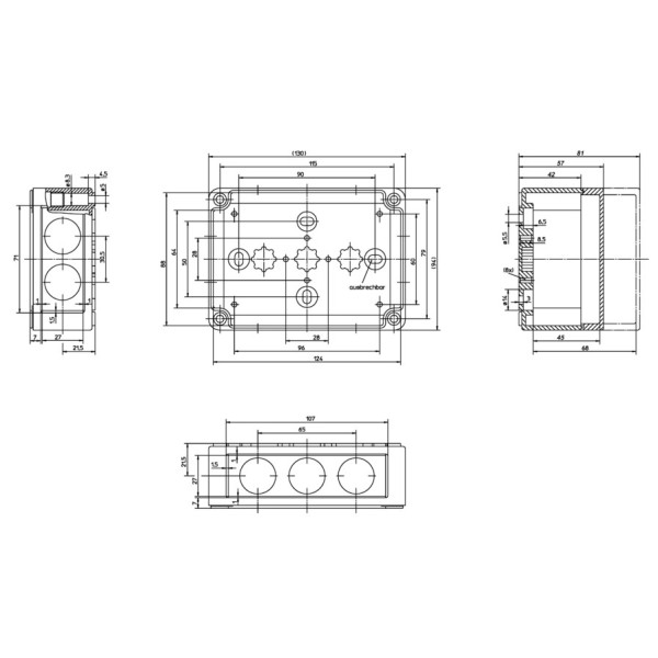 Распредкоробка Spelsberg PS 1309-6-m (sp10540901) IP66 для улицы - фото №1