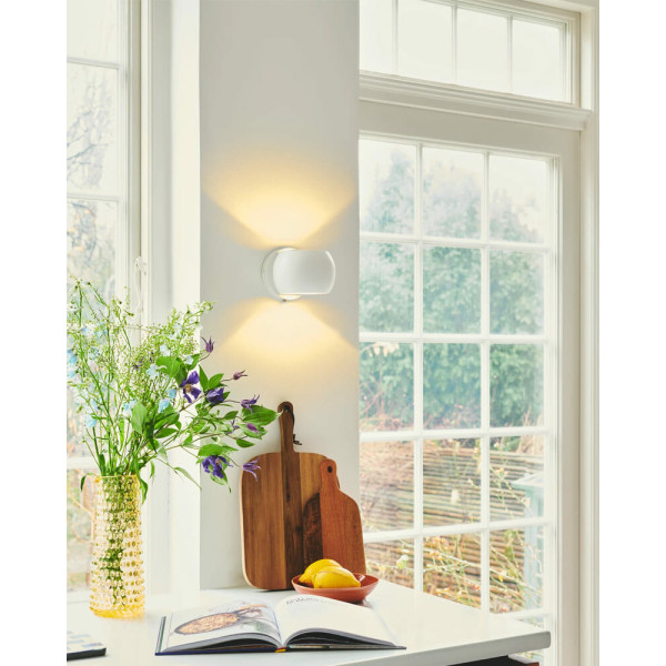 Бра, настінний світильник Nordlux 2312201001 Belir G9 1x5W IP20 Wh - фото №1