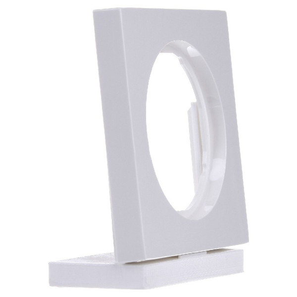 Рамка 1-местная, полярная белизна Berker R.3 - фото №3