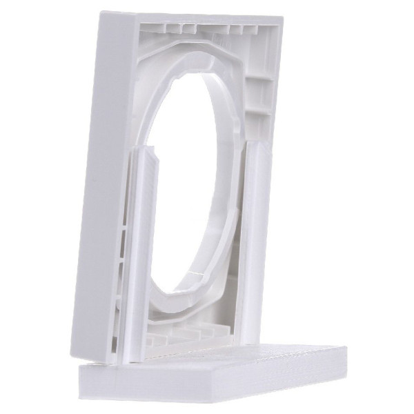 Рамка 1-местная, полярная белизна Berker R.3 - фото №4