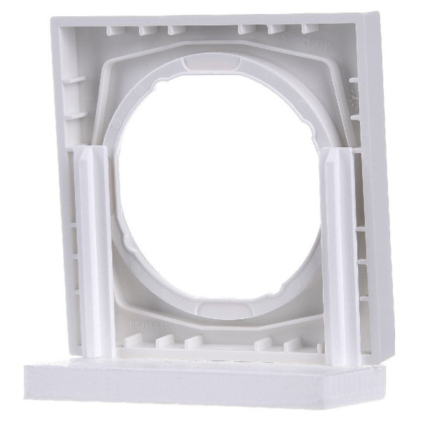 Рамка 1-местная, полярная белизна Berker R.3 - фото №5