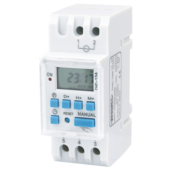 Недельный электронный таймер TOSUNlux ТHC-15A 16А 230В АС (6940151000990)