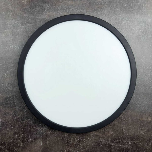 Світильник LED Violux ДББ MILLENNIUM BL 26W 4200K IP20 круг чорний ( 361226 ) - фото №4