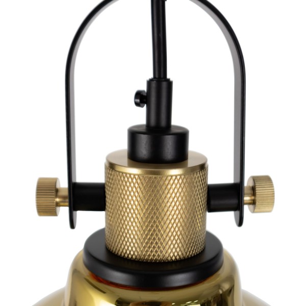 Подвесной светильник, люстра Nowodvorski 9153 Amalfi M E27 1x25W IP20 золотой - фото №3