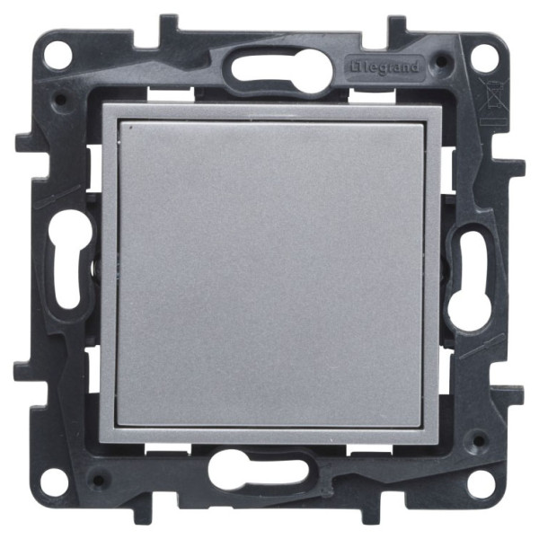 Заглушка Legrand Niloe Step алюминий (863300)